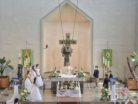 Feier der 1. Heiligen Kommunion in Sankt Maria 